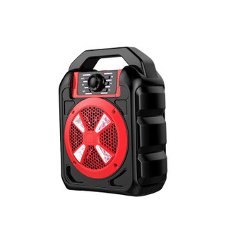 雅兰仕 （EARISE） B502 红色 便携式移动户外音响 大功率手提式广场舞音箱