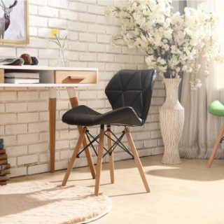 anerya 北欧简约休闲椅咖啡厅懒人椅伊姆斯背靠椅家用餐桌椅子凳子