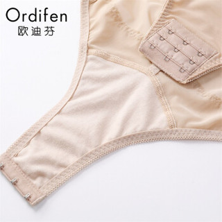 ordifen 欧迪芬 女士连体内衣收腹塑身衣轻薄塑型衣束腰提臀束身衣 XE9301 裸肤色 XL