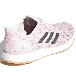 adidas 阿迪达斯 女子 跑步系列 PureBOOST DPR W 运动跑步鞋 D97402 粉色 36.5码 UK4码