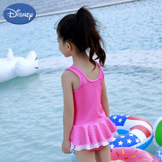 迪士尼（DISNEY）儿童泳衣 迪士尼列苏菲亚小公主系统 女童裙式泳装S19S2Q0072B 玫红色 120