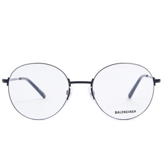 开云眼镜 巴黎世家（Balenciaga） 男女款近视眼镜架 透明镜片黑色镜框光学镜架 眼镜框 BB0035O-001 54mm