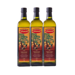 西班牙fuensana进口特级初榨橄榄油1L*3瓶孕妇婴儿食用油