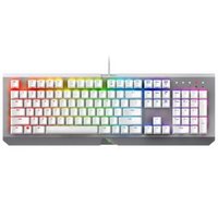 RAZER 雷蛇 BlackWidow X 黑寡妇蜘蛛 X 幻彩版 RGB游戏机械键盘 绿轴 