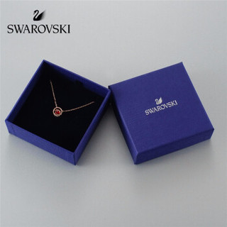 SWAROVSKI 施华洛世奇 红色悦动水晶 Oxygen 项链女 锁骨链女 专柜同款 时尚饰品 女友礼物 5481255