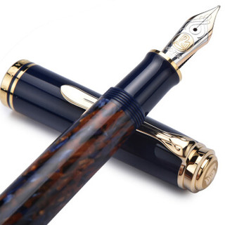 Pelikan 百利金 M805 墨水钢笔 石头花园 F尖 礼盒装