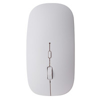 狄卡 MS106 2.4G蓝牙 双模无线鼠标 1600DPI 白色