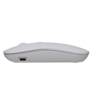狄卡 MS106 2.4G蓝牙 双模无线鼠标 1600DPI 白色