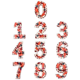 贝思客 红丝绒网红 数字9蛋糕节日创意生日蛋糕 320g