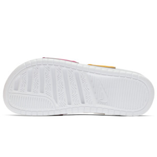NIKE 耐克 女子 两道杠 拖鞋 BENASSI DUO ULTRA SLIDE 沙滩鞋 休闲鞋 819717-102 白色 36.5码