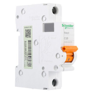 施耐德电气(Schneider Electric)空气开关 家用微型断路器 双进双出1P+N C10A DPN EA9系列MGNEA9A45C10R