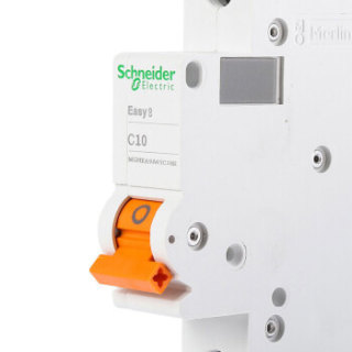 施耐德电气(Schneider Electric)空气开关 家用微型断路器 双进双出1P+N C10A DPN EA9系列MGNEA9A45C10R