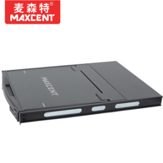麦森特(MAXCENT)AE-1708 KVM切换器8口17英寸USB机架式折叠LCD液晶