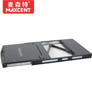 麦森特(MAXCENT)AE-1708 KVM切换器8口17英寸USB机架式折叠LCD液晶