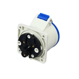 ZNG 32a3p暗装工业插座323 250V3孔32a单相发电机组插座 5个装ZNG-323