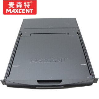麦森特(MAXCENT )ML-8701 KVM切换器17英寸单口1口机架式折叠LCD液晶