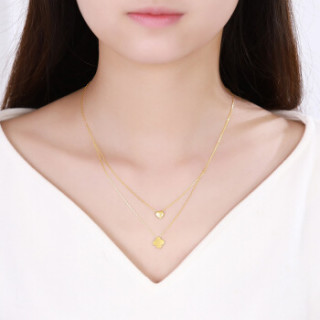 CHJ JEWELLERY 潮宏基 XQG30000327 黄金足金项链女款 4.75g 42cm