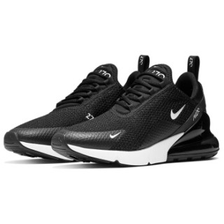 NIKE 耐克 男子 休闲鞋 气垫 AIR MAX 270 SE 运动鞋 AQ9164-004 黑色 44码