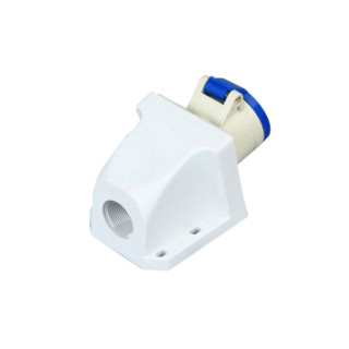 ZNG 113明装工业插座16a3p 单相三线3芯16a航空插座明装固定式 5个装 ZNG-113