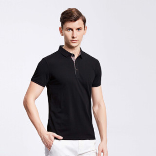 Lee Cooper 短袖POLO衫2019青少年休闲翻领新款商务休闲百搭款 LZ-8016 黑色 XL