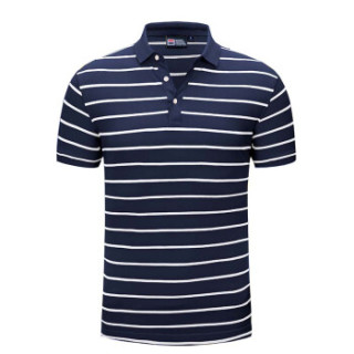 Lee Cooper 短袖POLO衫2019潮流韩版休闲翻领短袖T恤百搭款 LZ-2888 藏蓝 M