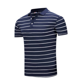 Lee Cooper 短袖POLO衫2019潮流韩版休闲翻领短袖T恤百搭款 LZ-2888 藏蓝 M