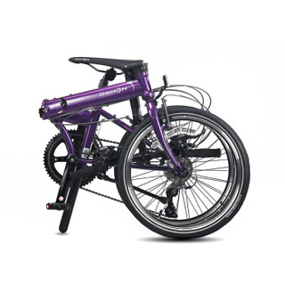 大行（DAHON）折叠自行车20寸18速成人男女式远行公路折叠车KAC083 紫色（厂家发货 ）