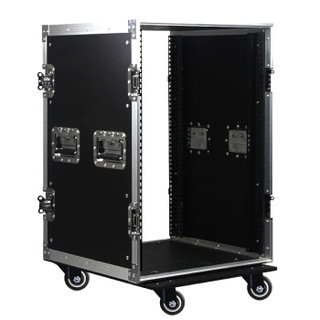 狮乐 （SHILE）机柜音响设备专用铝合金航空箱功放音箱话筒调音台机柜16U