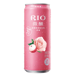 锐澳（RIO）洋酒 预调鸡尾酒 3度微醺混合口味 330ml*12罐（4种口味）