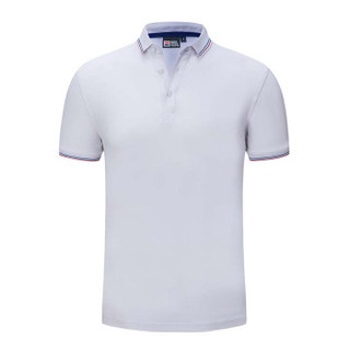 Lee Cooper    短袖POLO衫2019新款时尚休闲打底衫潮流百搭款 LZ-2758 白色 3XL