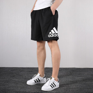 adidas 阿迪达斯 男子 运动型格 MH BOS Short SJ 运动 短裤 DT9949 S码