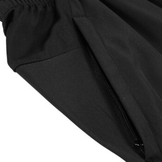 PEAK 匹克 男短裤透气排汗舒适梭织短裤运动裤 DF392131 黑色 L码
