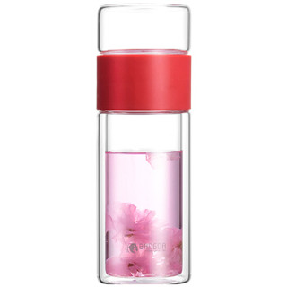 bangda 邦达 DBLA33-C30 耐热玻璃杯 300ml 红色