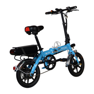 台派（TOIPO）48V10A电动自行车折叠电动滑板车锂电池电动车助力车成人电瓶车代驾单车蓝色惠业款