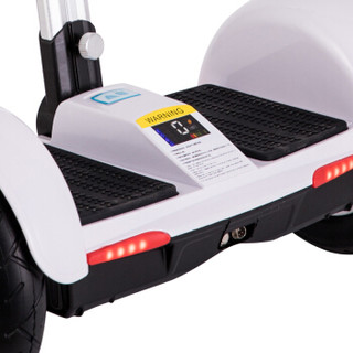 纽飞轮（NEWWHEELS）平衡车电动两轮遥控 成人儿童带扶手越野智能蓝牙代步体感车10寸 A8白色