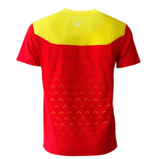 LI-NING 李宁 运动服套装国家队乒乓球服世乒赛套装 AAYN175-3 样品红上衣 2XL