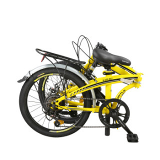 商品邦德富士达折叠自行车20寸迷你轻量化7级变速成人男女休闲学生式