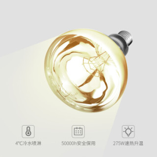 三竹(SUNJOY)浴霸 壁挂式灯暖浴霸即开即暖
