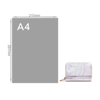MICHAEL KORS 迈克·科尔斯 BARBARA系列 MK零钱包 纯白色塑料女士卡包零钱包 32H8GB8Z1P OPTIC WHITE