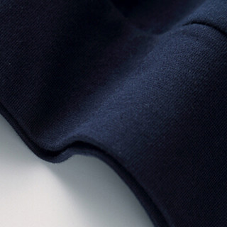南极人（Nanjiren）卫衣女圆领套头长袖上衣韩版宽松字母卫衣 藏青色 M