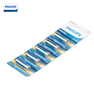 飞利浦（PHILIPS）LR23A12V高伏碱性电池100粒（5粒卡x20）适用于门禁/门铃/遥控器/车辆防盗器/电动卷帘门