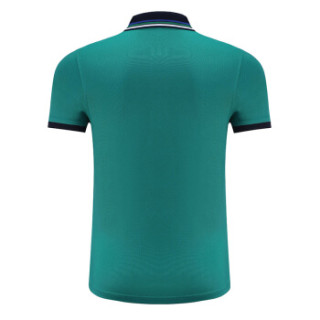 短袖polo衫2019春季新款polo衫时尚翻领宽松款商务休闲 lz-8009 中绿