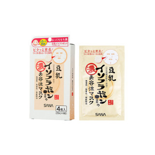 莎娜（SANA）豆乳经典四件套（洗面乳150g+ 化妆水200ml+乳液150ml+面膜4片）