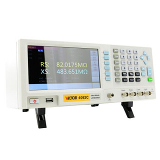 胜利仪器（VICTOR）LCR 数字电桥测试仪 元器件 电容 电感 电阻测量仪 VC4092C
