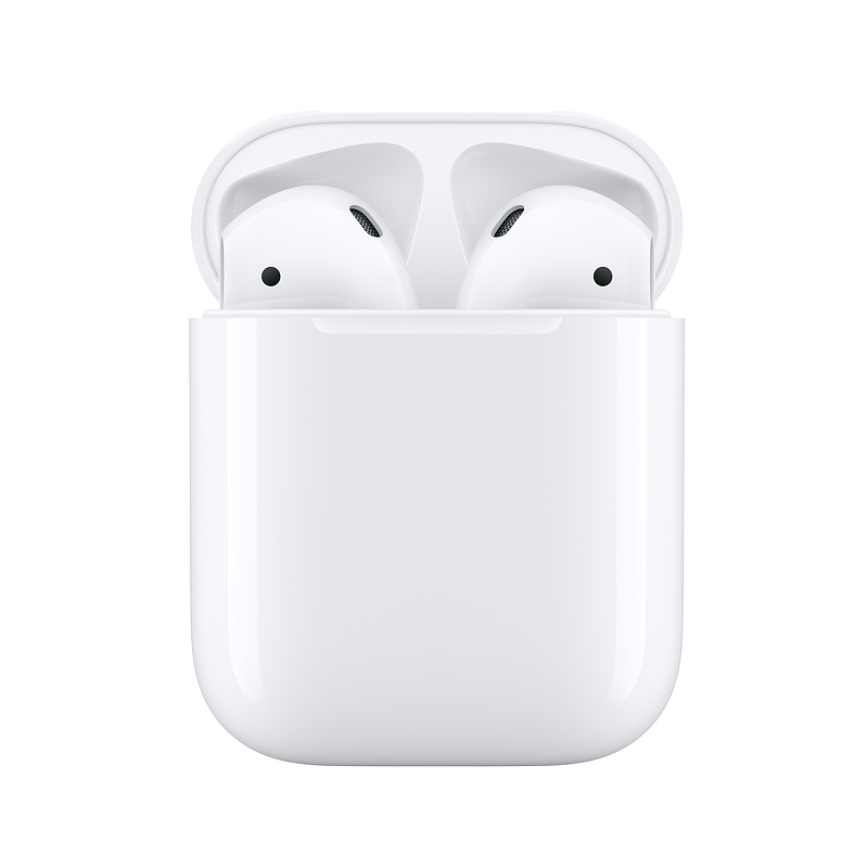 百亿补贴：Apple 苹果 AirPods 2 半入耳式真无线蓝牙耳机 有线充电盒 白色