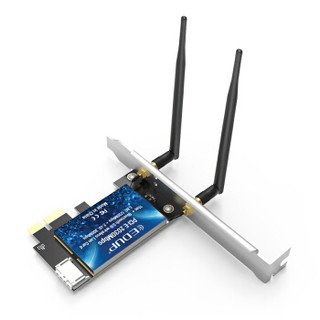 翼联 EDUP Intel9260AC PCI-E双频无线网卡 蓝牙适配器 台式机内置wifi接收器5G 1730M+蓝牙5.0