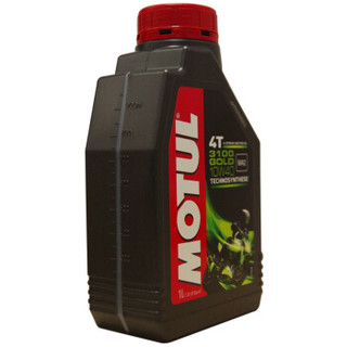 摩特（MOTUL）3100 GOLD 4T 半合成摩托车机油润滑油10W-40 SL级 1L