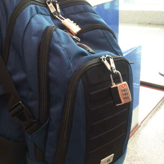 雨花泽（Yuhuaze）出国旅行三键箱包密码锁 旅行拉杆箱挂锁TSA背包锁箱包锁防盗锁具