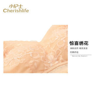 Cherishlife 小护士 文胸蕾丝聚拢无钢圈内衣调整型收副乳胸罩 WXB008 大红 75M