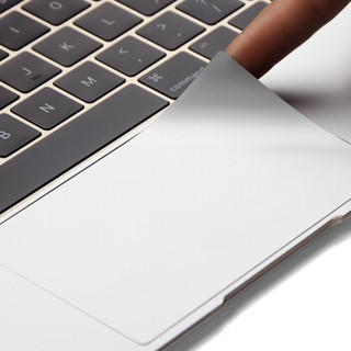Snowkids 苹果Macbook Pro13 touch bar笔记本贴膜键盘膜套装 贴纸外壳保护膜 3M笔记本电脑膜银色套装